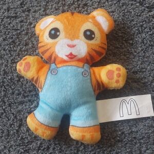 2020 McDonald's Happy Meal Toy Mini Tiger Toy Plush Stuffed Animal